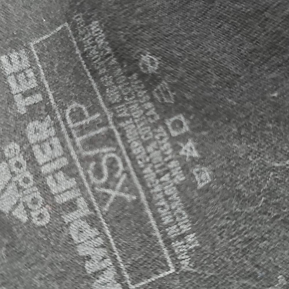 Adidas Black Tee with White Emblem - Picture 6 of 6